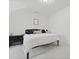 Bedroom featuring a vaulted ceiling, a comfortable bed, and a black nightstand at 192 Buchanan Cir, Goose Creek, SC 29445