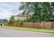 Property is bordered with a wooden fence, on a corner lot at 201 Old Market Ct, Moncks Corner, SC 29461