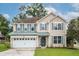 Charming two-story home featuring a well-manicured lawn, two-car garage, and inviting curb appeal at 201 Old Market Ct, Moncks Corner, SC 29461