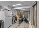 Basement area featuring storage solutions, lighting, a refrigerator and kayak storage space at 228 Beresford Creek St, Charleston, SC 29492