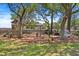 Backyard features a play area, complete with a playhouse, swing set, and hammock, with scenic background at 2369 Rice Pond Rd, Charleston, SC 29414
