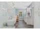 Elegant bathroom with modern tub, separate shower, dual vanity, and stylish tile work at 2369 Rice Pond Rd, Charleston, SC 29414