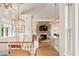 Open-concept living spaces with dining area, kitchen, and living room seamlessly connected, highlighting the home's design at 2618 Raven Dr, Sullivans Island, SC 29482