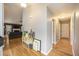 Hallway featuring hardwood floors at 341 Drayton Place Drive Dr, Moncks Corner, SC 29461