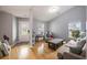 Inviting living room features hardwood floors and natural light at 341 Drayton Place Drive Dr, Moncks Corner, SC 29461
