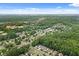 Nice aerial view of the tree lined neighborhood with ponds and community at 3486 Ashwycke St, Mount Pleasant, SC 29466