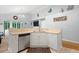 Kitchen with white cabinetry, stainless steel appliances, and modern finishes at 3486 Ashwycke St, Mount Pleasant, SC 29466