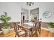 Formal dining room with hardwood floors and elegant chandelier at 4209 Wildwood Lndg, Charleston, SC 29420