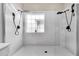 Main bathroom featuring dual shower heads and a window for natural light at 5013 Franconia Dr, Summerville, SC 29485