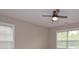 Bedroom with a ceiling fan and windows that provide natural light at 5540 Indigo Fields Blvd, North Charleston, SC 29418