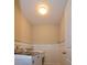 Well-lit laundry room featuring modern appliances and white trim at 5540 Indigo Fields Blvd, North Charleston, SC 29418