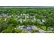 Serene neighborhood with lush tree coverage, showcasing a home with a private pool and ample parking at 619 Thomas Glenn Ct, Charleston, SC 29412