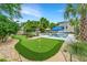 Putting green and pool in backyard at 619 Thomas Glenn Ct, Charleston, SC 29412