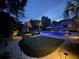 Putting green in backyard at dusk at 619 Thomas Glenn Ct, Charleston, SC 29412