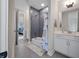 Bathroom with walk in shower at 637 Lynne Ave, Charleston, SC 29412