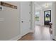 Hallway entrance featuring wood accents and light walls at 637 Lynne Ave, Charleston, SC 29412