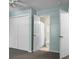 Bedroom featuring closets, and an open doorway leading to a bathroom at 9255 Ayscough Rd, Summerville, SC 29485