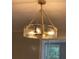 Close-up of a stylish chandelier adding elegance to the living space at 963 Yorktown Dr, Charleston, SC 29412