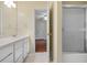 Bathroom featuring a shower with sliding glass doors at 100 Dacs Ln, Summerville, SC 29483