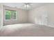 Spacious bedroom features a ceiling fan and a bright window view at 100 Dacs Ln, Summerville, SC 29483