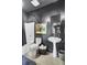 Elegant bathroom equipped with shower/tub combo, toilet, and vessel sink with modern fixtures at 1098 Reserve Ln, Awendaw, SC 29429