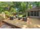 New backyard deck featuring outdoor seating, perfect for entertaining or relaxing while overlooking the backyard at 1129 Shady Grove Ln, Mount Pleasant, SC 29464