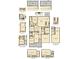 Detailed floor plan showcasing the layout of this one story home with various room and bonus options at 114 Rust Rail Way, Summerville, SC 29485