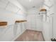 Spacious walk-in closet featuring wire shelving and carpeted floor for optimal organization at 114 Rust Rail Way, Summerville, SC 29485