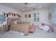 Comfortable bedroom with a unique bed, colorful accents, and plenty of natural light at 1143 Sea Eagle Watch, Charleston, SC 29412