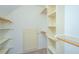 Spacious walk-in closet with ample shelving and rod storage at 120 Greenhill Pastures, Summerville, SC 29483