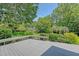 Overhead of back deck, overlooking the beautifully landscaped lawn and manicured shrubbery at 1208 Wynnwood Ct, Mount Pleasant, SC 29466