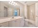 Bathroom featuring a vanity, toilet and shower-tub combo with tiled floors at 1208 Wynnwood Ct, Mount Pleasant, SC 29466