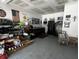 A well-organized garage offering secure storage and ample space for hobbies and parking at 136 Caleb Ct, Ladson, SC 29456