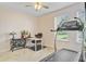 Bedroom featuring carpet floors, a desk, and an exercise machine at 136 Rowans Creek Dr, Charleston, SC 29492