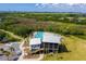 Aerial view of community with pool, lounging area, and a pavilion at 1407 Wando View St, Daniel Island, SC 29492