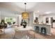Open-concept living space combining dining, living and kitchen areas for seamless entertaining at 1478 Diamond Blvd, Mount Pleasant, SC 29466