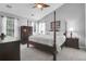 Spacious main bedroom features a vaulted ceiling, large windows, and elegant furnishings at 169 Historic Dr, Mount Pleasant, SC 29464