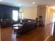 Comfortable living room featuring hardwood floors and a TV for relaxation and entertainment at 1720 Restoration Ct, Charleston, SC 29414