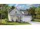 Charming single-Gathering home featuring a covered front porch and an attached garage, surrounded by a lush green lawn at 179 Threaded Fern St, Summerville, SC 29485