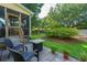 Relaxing backyard with patio seating and lush lawn at 181 Sea Cotton Cir, Charleston, SC 29412