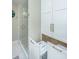 Bathroom features built-in storage and sleek fixtures at 181 Sea Cotton Cir, Charleston, SC 29412