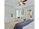 Relaxing bedroom provides a peaceful atmosphere with natural light and tasteful decor at 195 Prestwick Ct, Summerville, SC 29483