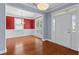 Beautiful entryway with hardwood floors and an adjacent dining room at 213 Crossandra Ave, Summerville, SC 29483