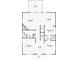 Floor plan showcasing the layout of the first floor, including the kitchen, living room, and dining room at 213 Crossandra Ave, Summerville, SC 29483