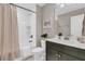 Clean bathroom featuring a tub-shower, toilet, and vanity with modern fixtures at 2219 Kemmerlin St, Johns Island, SC 29455