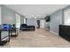 Expansive open layout bedroom featuring a bed, TV, and plenty of space for relaxation at 245 Lake Dr, Summerville, SC 29483