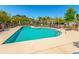 Community pool featuring lounge chairs and a brick fence at 246 Slipper Shell Ct, Mount Pleasant, SC 29464