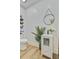 Fresh powder room with modern vanity and natural decor at 261 Palm St, Mount Pleasant, SC 29464