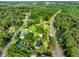 A residential neighborhood featuring tree-lined streets and a single Gathering home near a body of water at 267 Industrial Rd, Walterboro, SC 29488
