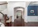 Bright foyer with hardwood floors and a staircase at 2941 Murraywood Rd, Johns Island, SC 29455